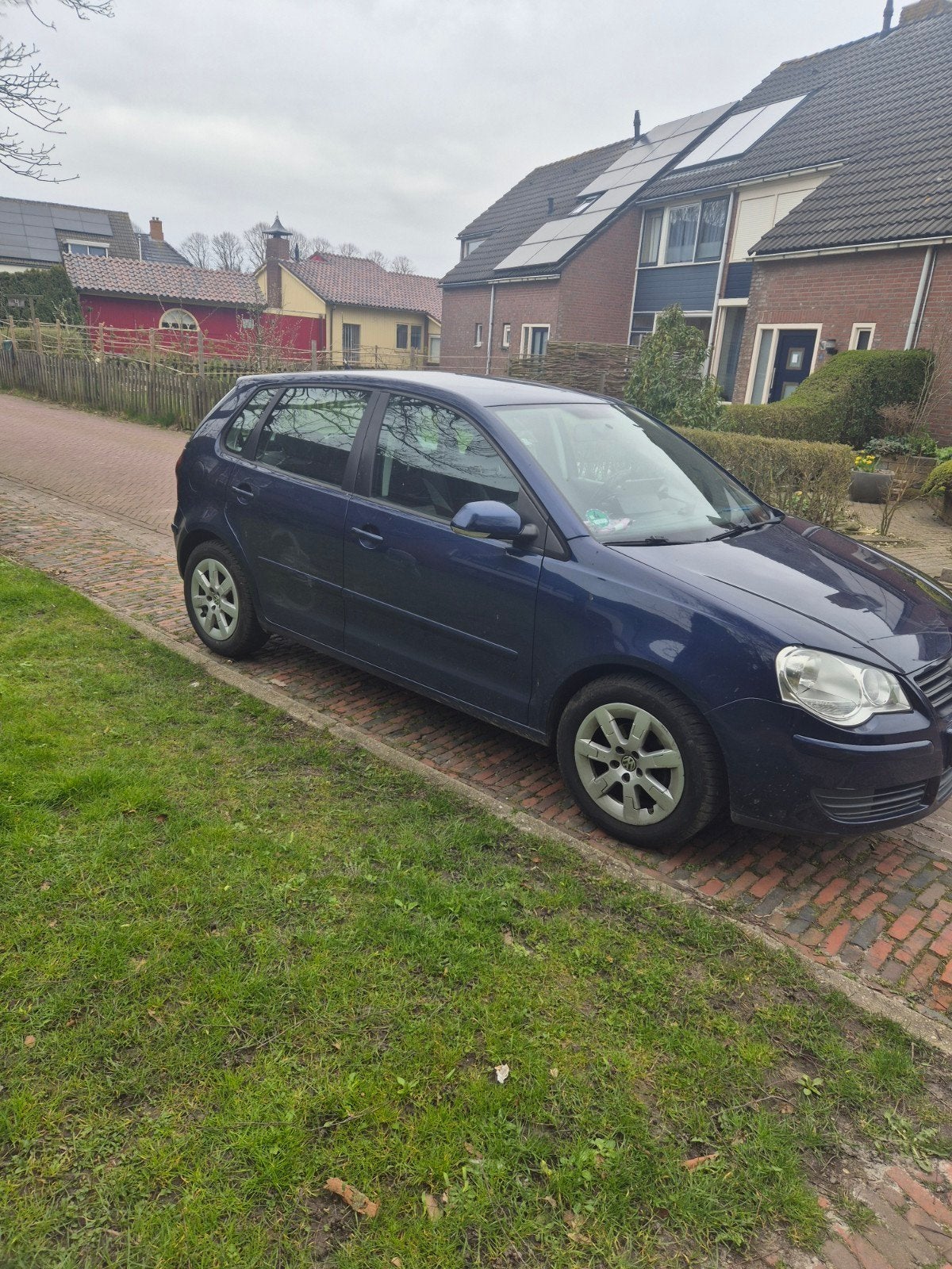 Volkswagen Polo 1.4 55KW 2006 Blauw, Auto's, Voorwielaandrijving, 15 km/l, Blauw, Origineel Nederlands