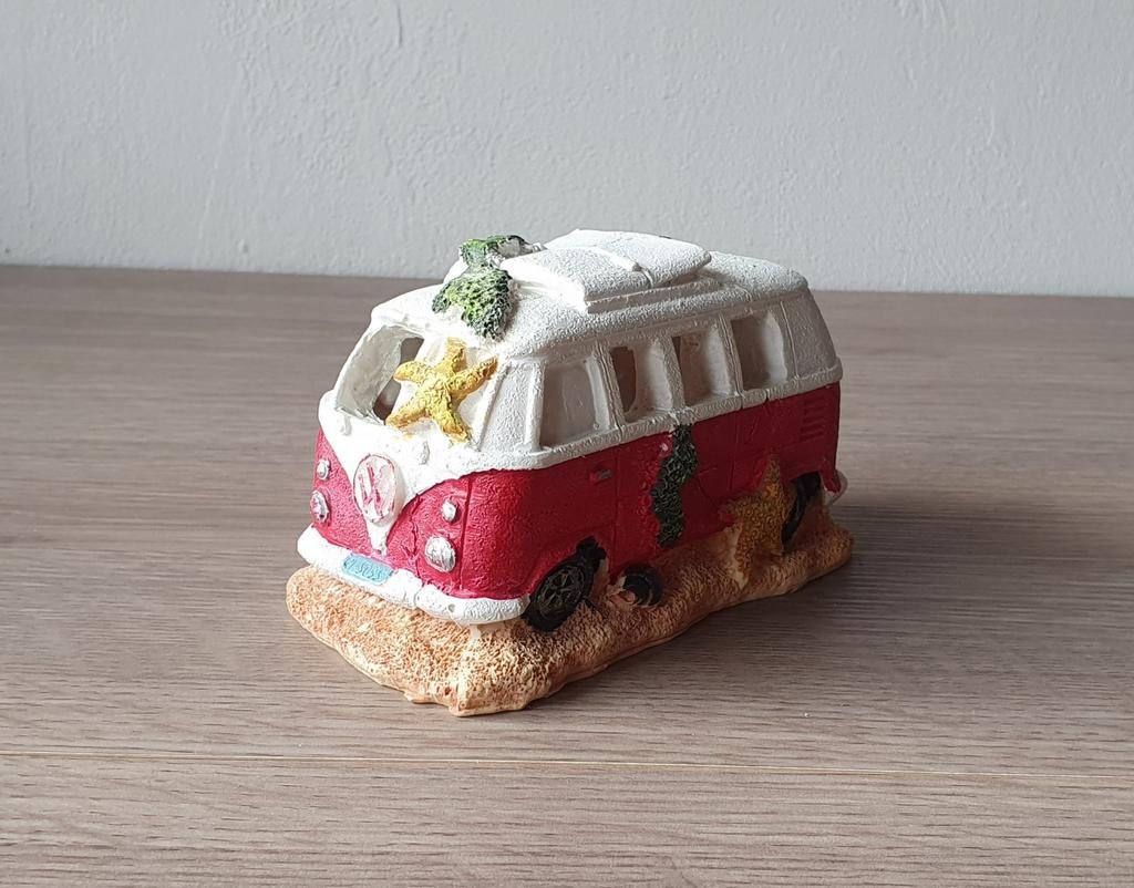 Decoratieve VW Bus Camper Aquarium Ornament, Ophalen of Verzenden, Gebruikt
