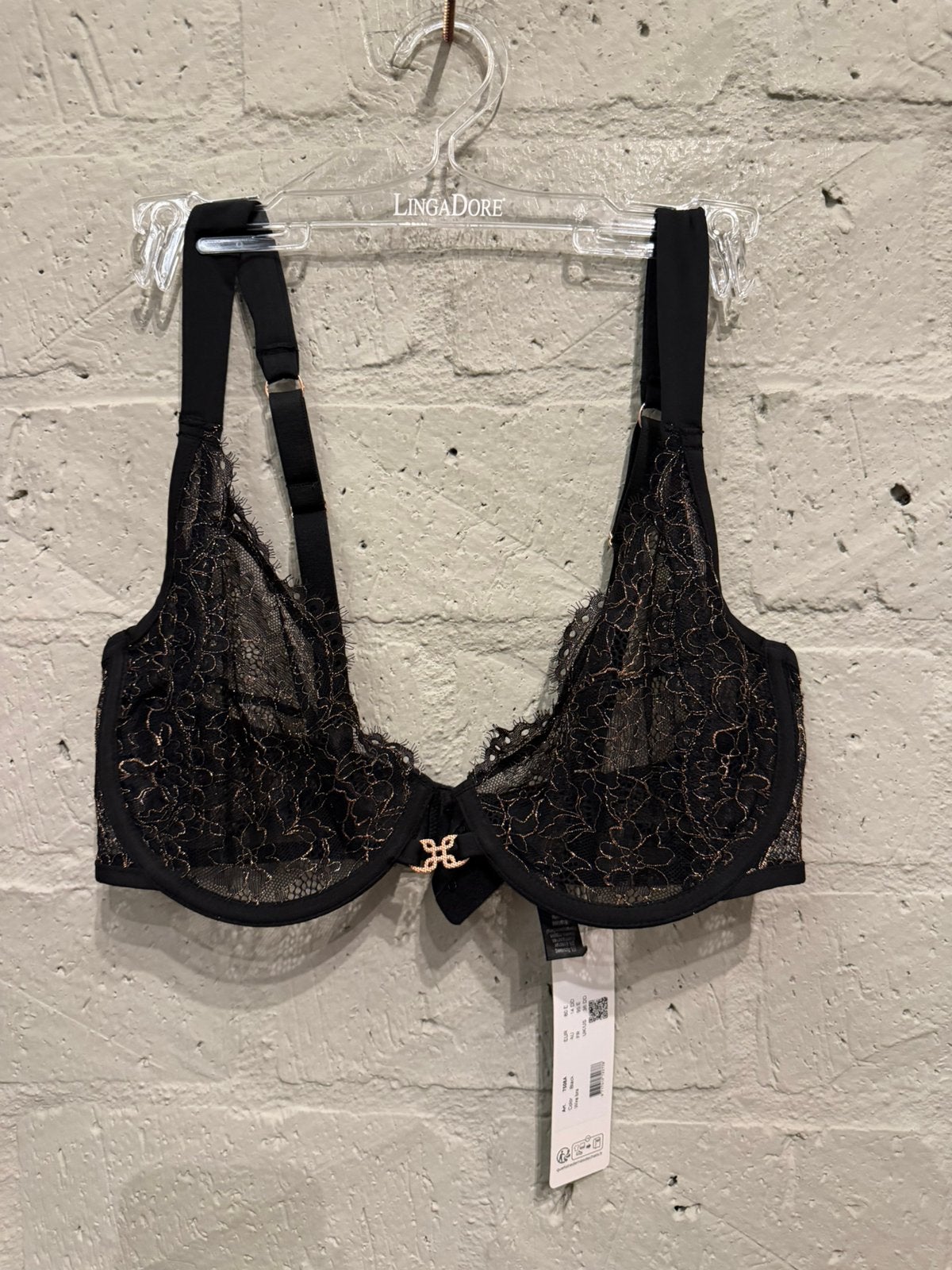 Lingadore bh 80E NIEUW!! Nu €20, Ophalen of Verzenden, Zwart, BH