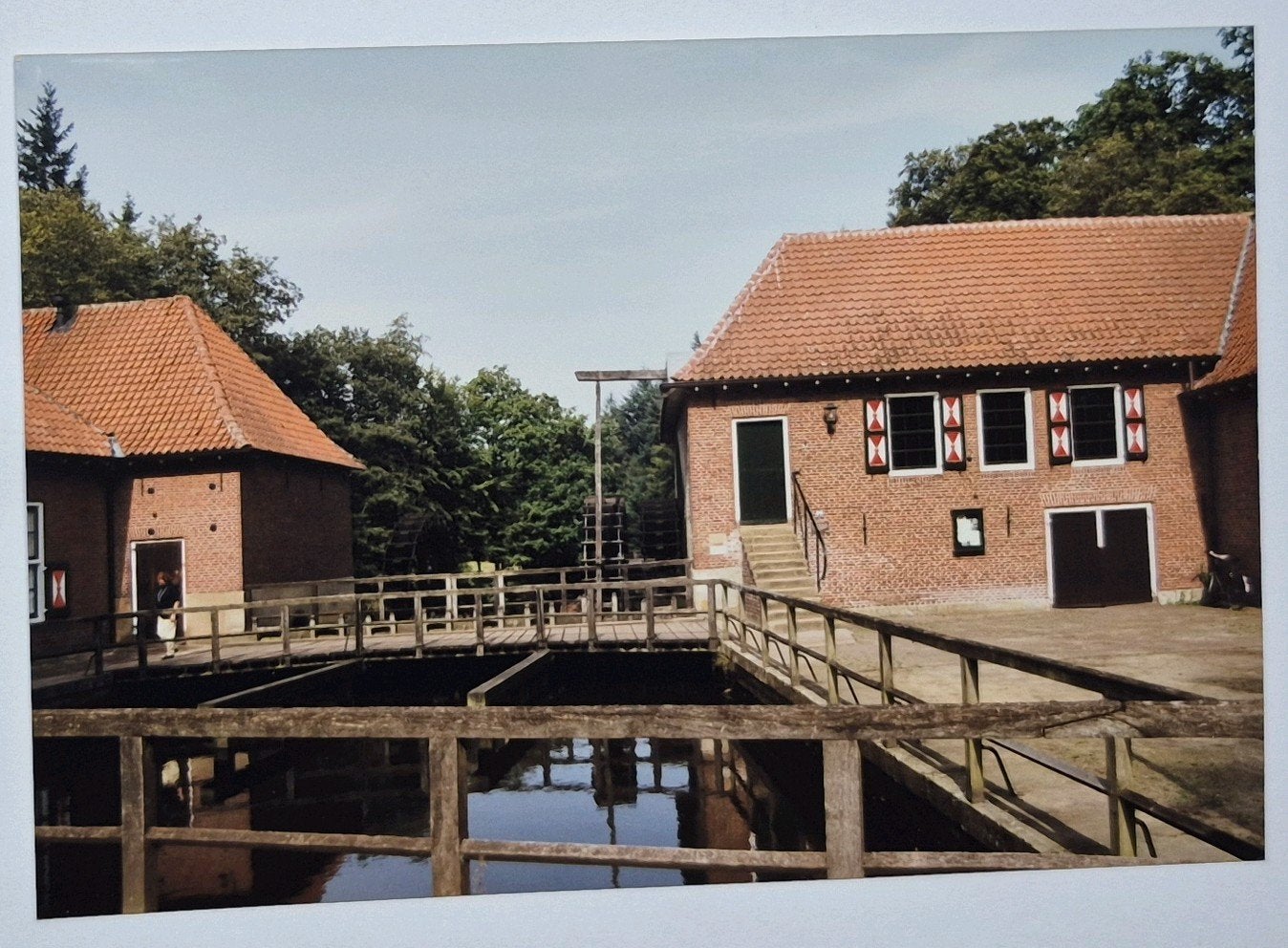 Denekamp ( Ov. ) foto Watermolen van Singraven, Verzenden, 1980 tot heden, Foto, Zo goed als nieuw