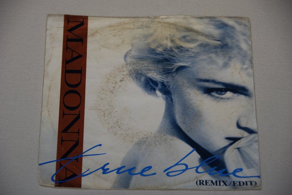 Madonna – True Blue 7” Single Vinyl, LP, Gebruikt, 7 inch, Pop