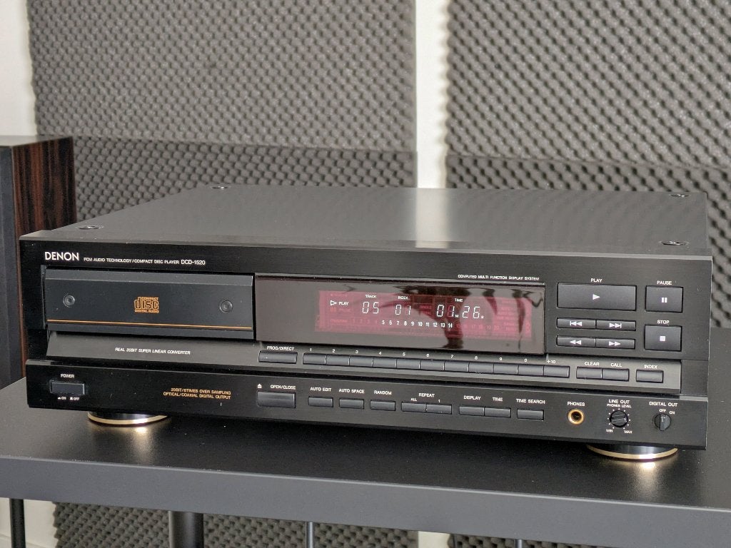 Denon DCD-1520, degelijke Japanse cd-speler, met remote, Audio, Tv en Foto, Cd-spelers, Gebruikt, Overige merken, Ophalen of Verzenden