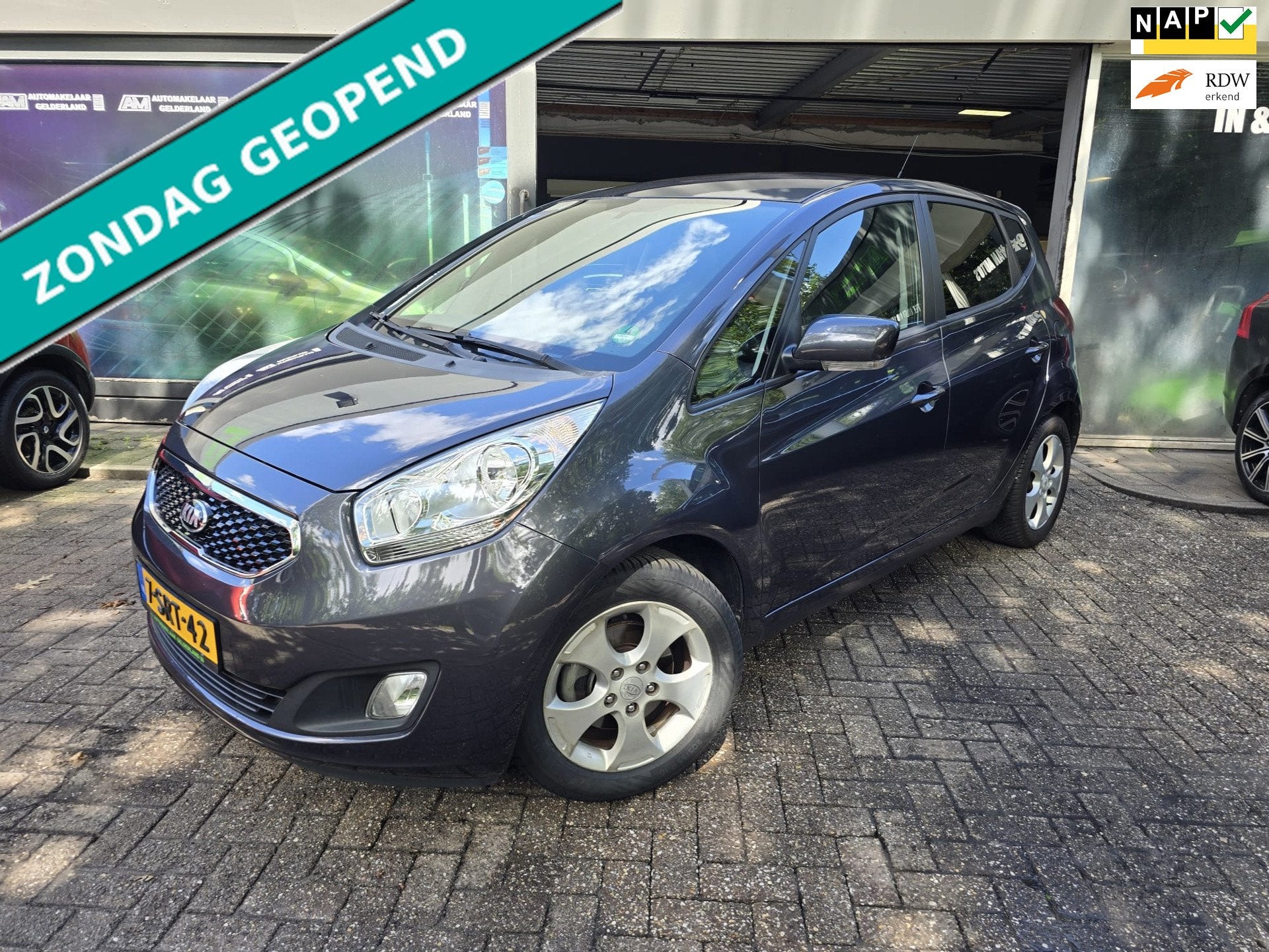 Kia Venga 1.6 CVVT Super Pack | AUTOMAAT | 1E EIGENAAR |3/6, Auto's, Kia, Euro 5, 1591 cc, 4 cilinders, Origineel Nederlands