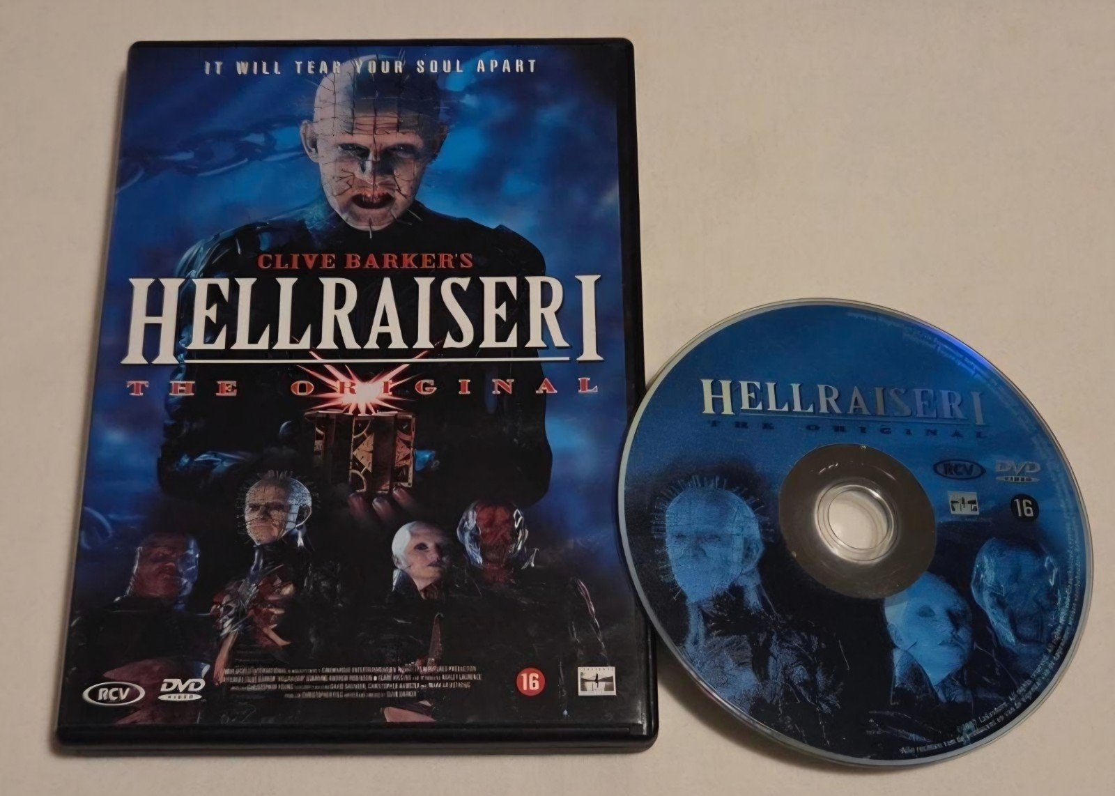 Clive Barker Hellraiser I Dvd Horror, Vanaf 16 jaar, Ophalen of Verzenden, Zo goed als nieuw, Slasher