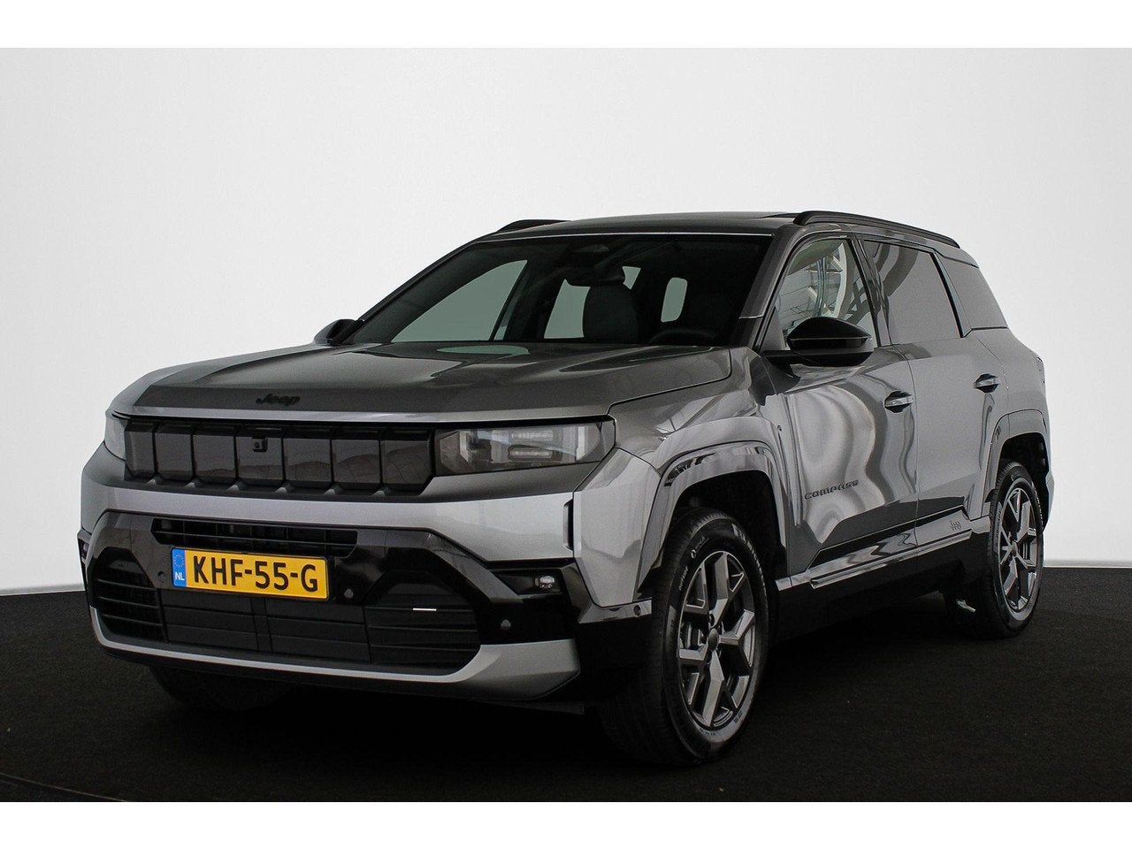 Jeep Compass 1.2 e-Hybrid First Edition Panoramadak 360 Came, Auto's, Automaat, 145 pk, Gebruikt, Compass