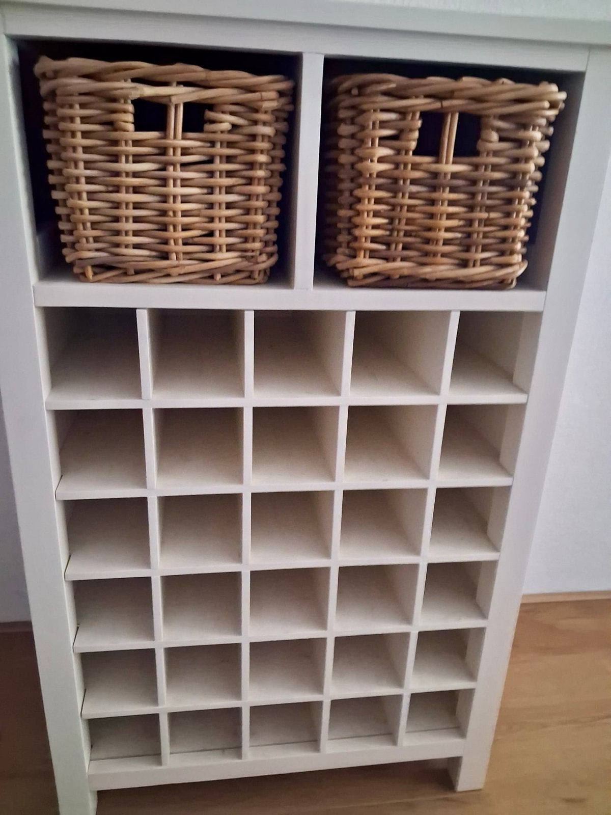 Luxe Wijnkast / Barmeubel voor 30 flessen – incl. 2 manden, Ophalen, Gebruikt, Minder dan 50 cm, 75 – 100