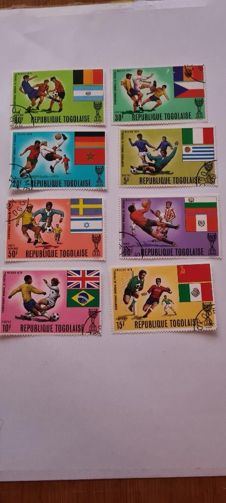 8051 togolaise mexico wk 1970, Verzenden, Overige landen