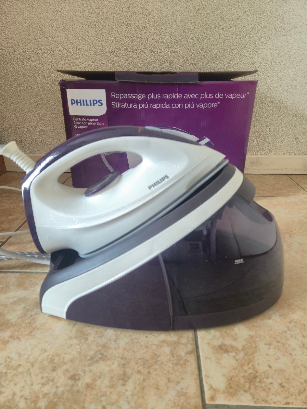 Philips Stoomgenerator HI5922 - 3x gebruikt, Witgoed en Apparatuur, Strijkijzers en Strijkplanken, Ophalen of Verzenden, Zo goed als nieuw