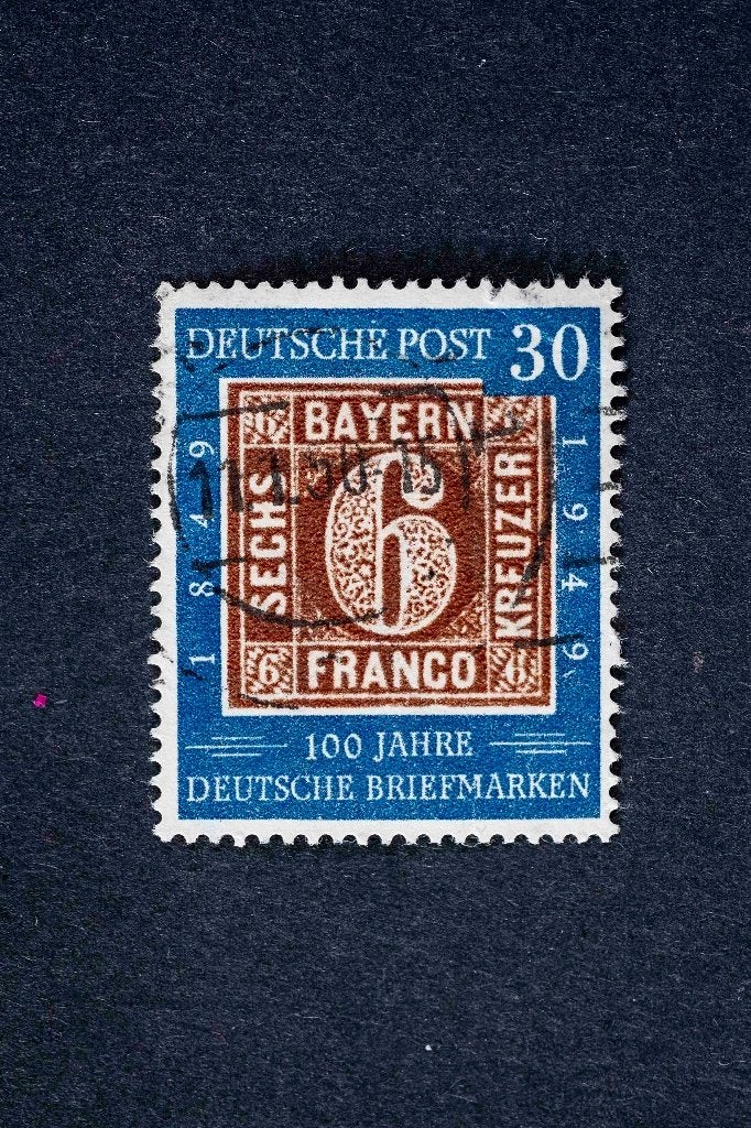 postzegels BRD 1949, Ophalen of Verzenden, BRD, Gestempeld