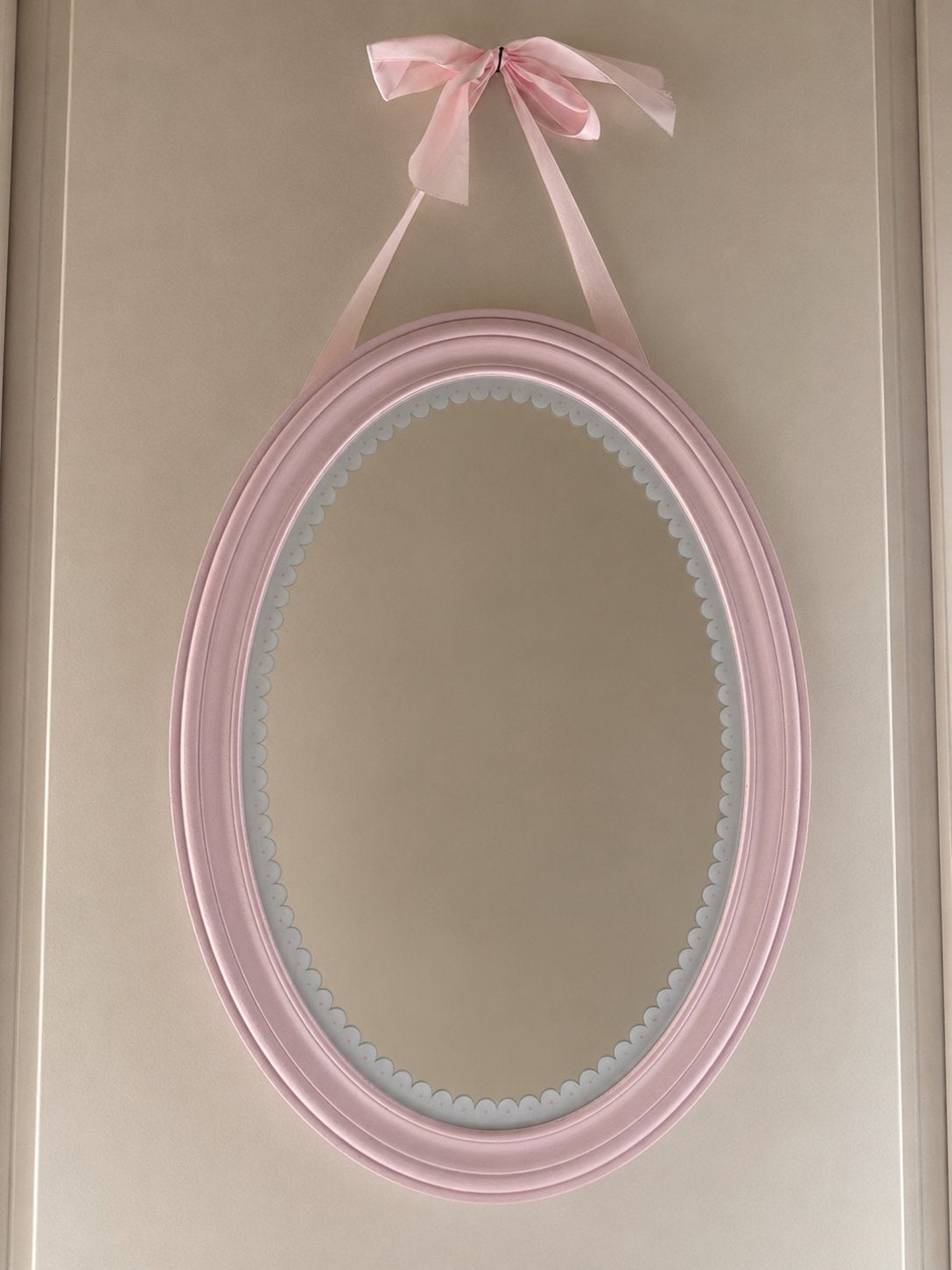 Div. Roze accessoires: spiegel, vloerkleed, poster in lijst, Kinderen en Baby's, Ophalen, Zo goed als nieuw, Overige typen