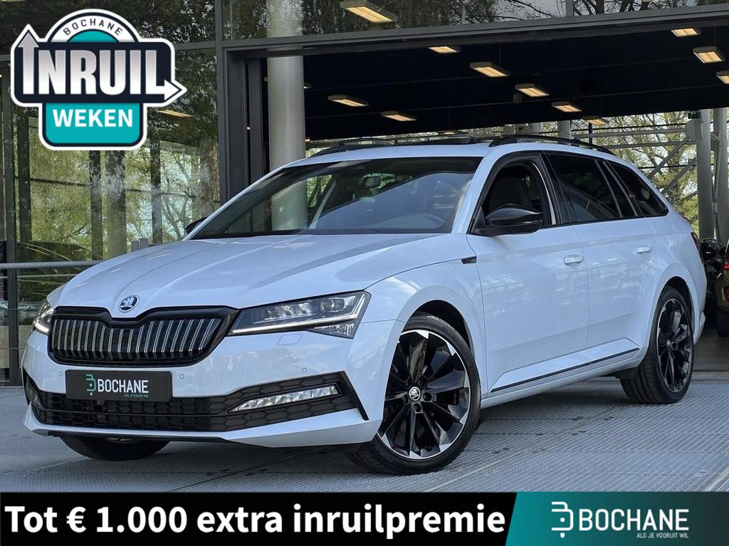 Skoda Superb Combi 1.4 TSI iV Sportline Business Automaat 21, Auto's, Skoda, Automatische klimaatregeling, Gebruikt, 4 cilinders