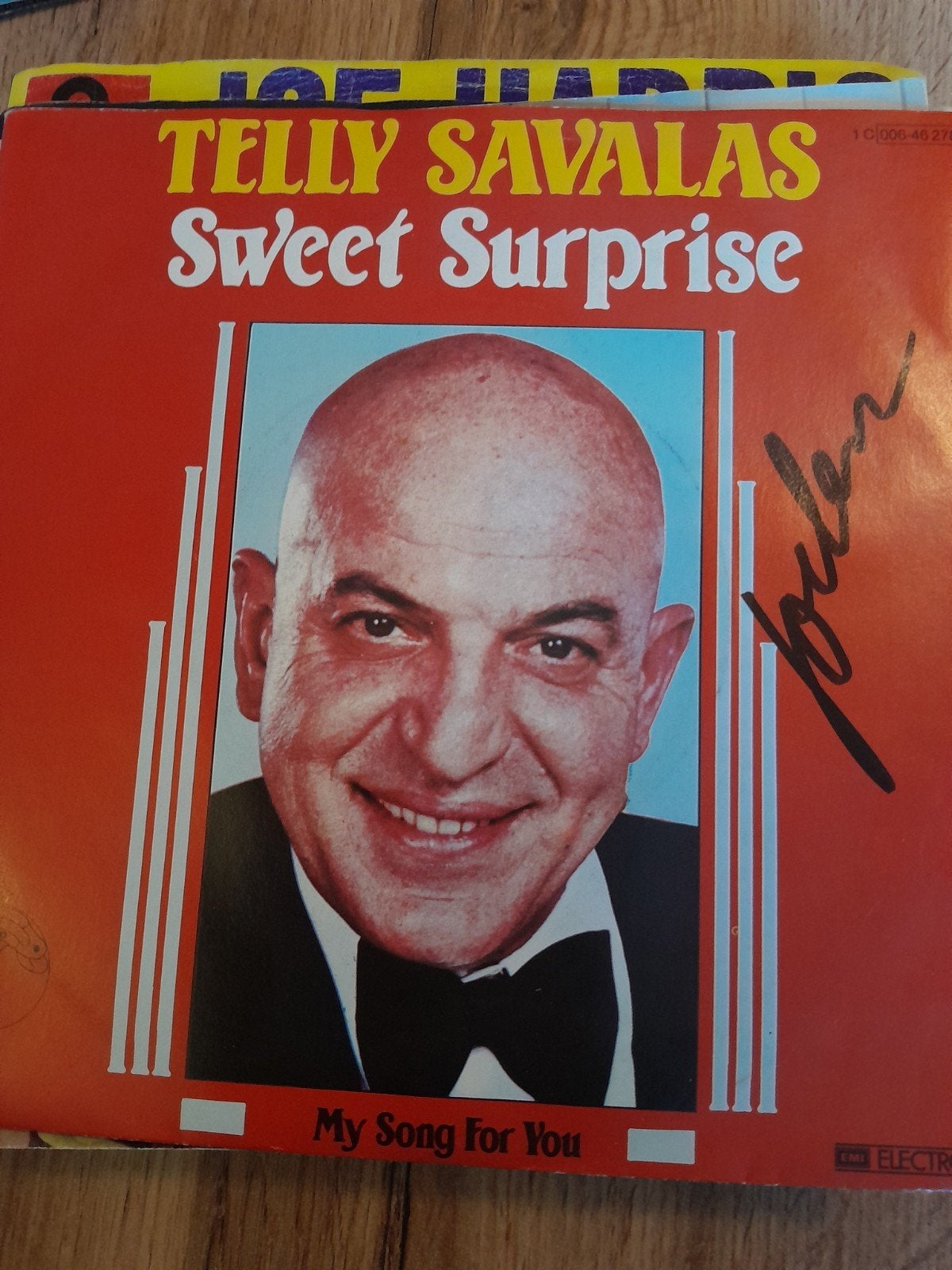telly savalas 7inch sweet surprise, Cd's en Dvd's, Vinyl Singles, Ophalen of Verzenden, Zo goed als nieuw, Pop