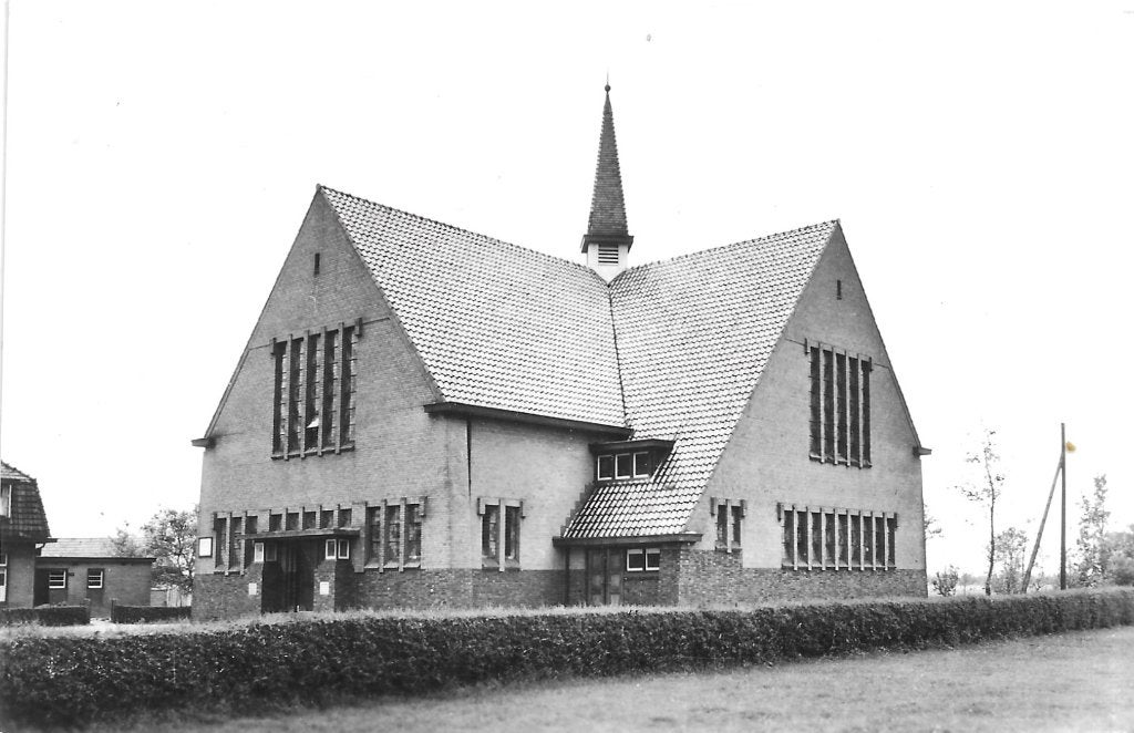 AK Waskemeer - Geref. Kerk Haulerwijk, Verzamelen, Ophalen of Verzenden, 1960 tot 1980, Gelopen, Friesland