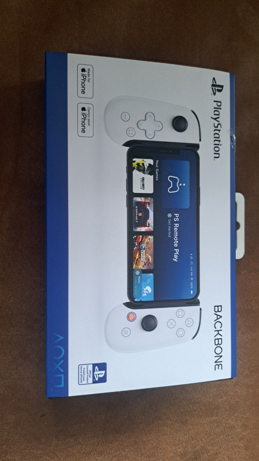 Backbone One PlayStation Edition voor iPhone, PlayStation 4, Ophalen of Verzenden, Zo goed als nieuw, Controller