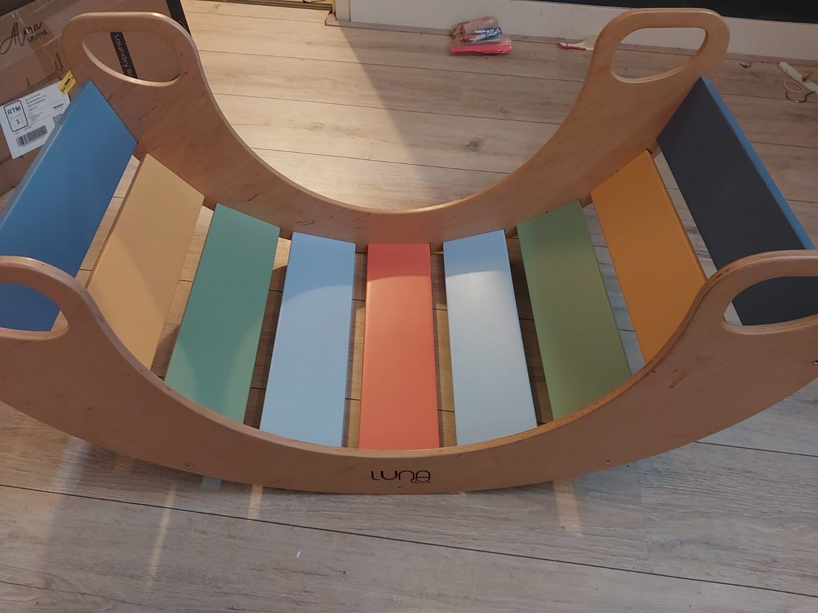 wobbel met kussen, Kinderen en Baby's, Speelgoed | Hobbelfiguren, Ophalen