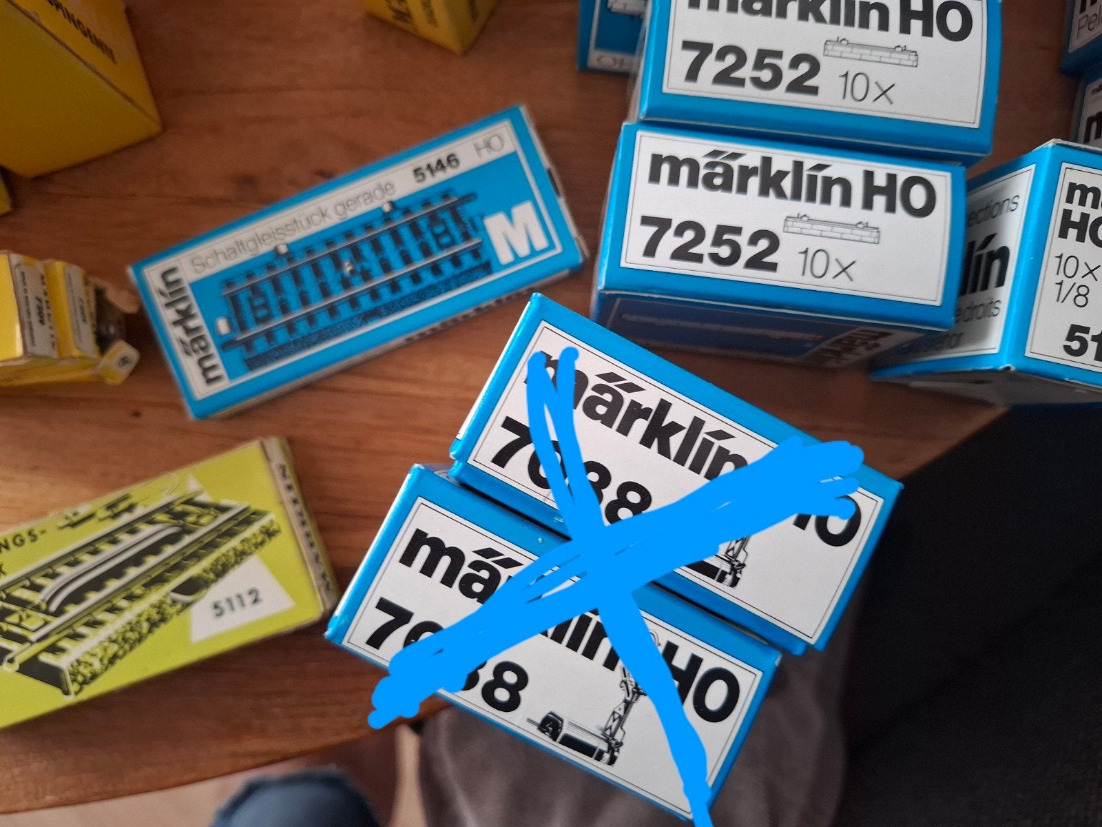 Marklin rails en onderdelen, Hobby en Vrije tijd, Wisselstroom, Gebruikt, Rails, Ophalen of Verzenden
