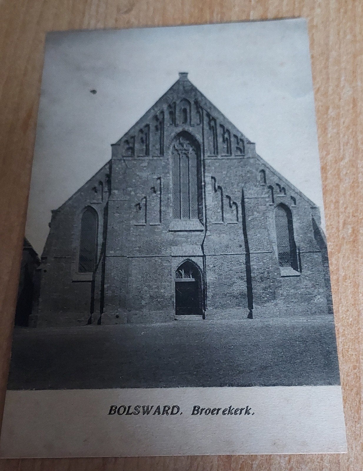 Bolsward, broerekerk begin 1900, Ophalen of Verzenden, Voor 1920, Ongelopen, Friesland