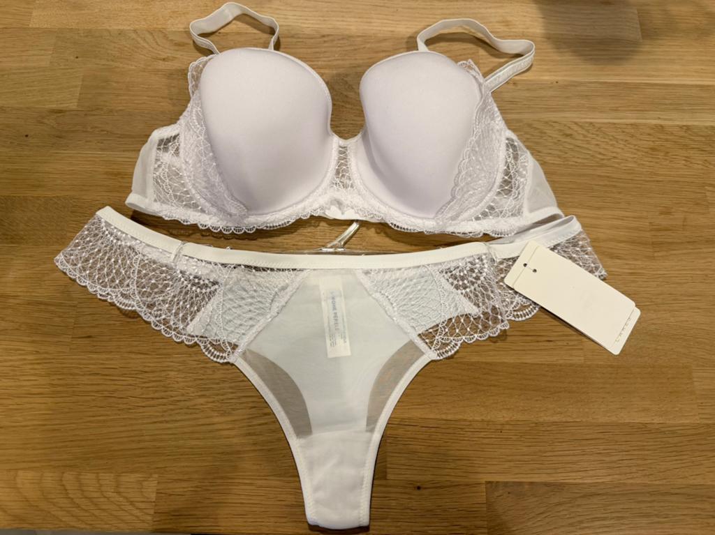 Simone perele bh 85B string 42 NIEUW!! Nu €60, Ophalen of Verzenden, BH