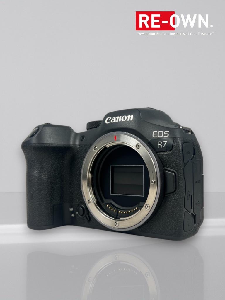 Canon Eos R7 FULL SET (topstaat+doos+garantie), Canon, 32 Megapixel, Compact, Ophalen of Verzenden