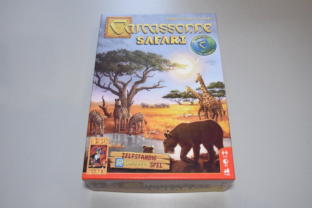 Carcassonne - Safari (Nieuw), Hobby en Vrije tijd, Gezelschapsspellen | Bordspellen, Vijf spelers of meer, Ophalen of Verzenden