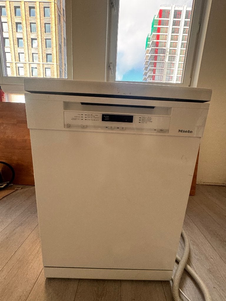 Losse Miele vaatwasser, Ophalen, Gebruikt, 60 cm of meer, Minder dan 85 cm