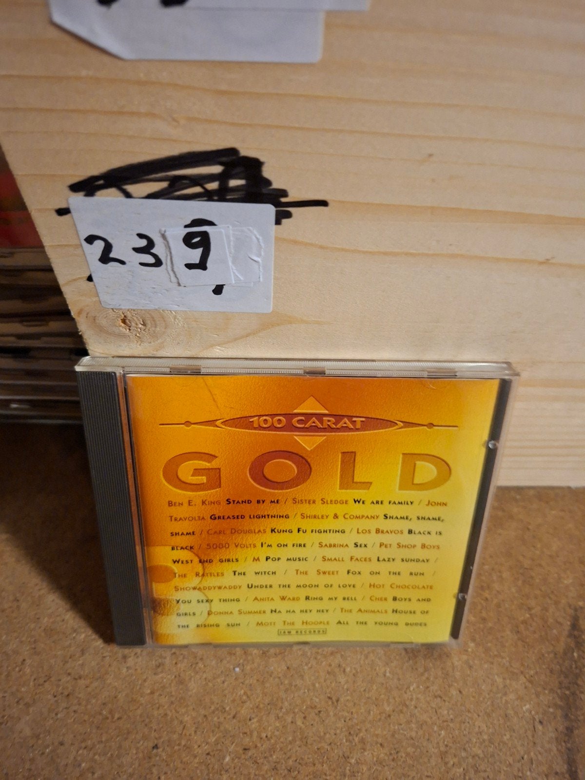 100 Carat Gold - Diverse Artiesten CD, Ophalen of Verzenden, Gebruikt, Pop, Verzamelalbum