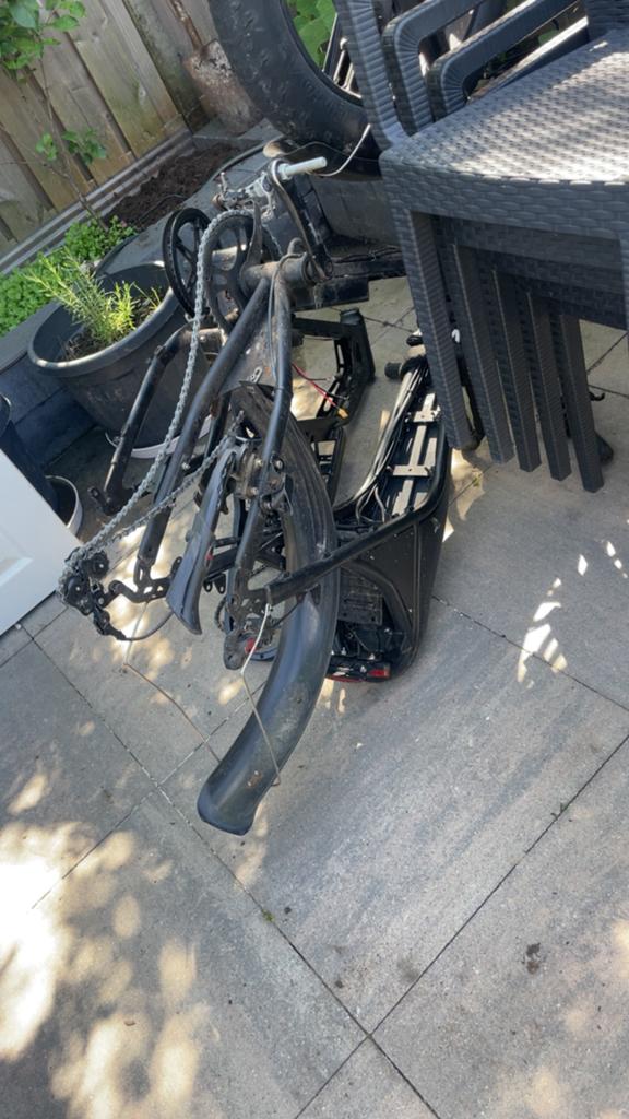 Fatbike onderdelen ( ik verkoop het alleen los ), Fietsen en Brommers, Fietsonderdelen, Ophalen, Zo goed als nieuw, Fatbike, Stuur