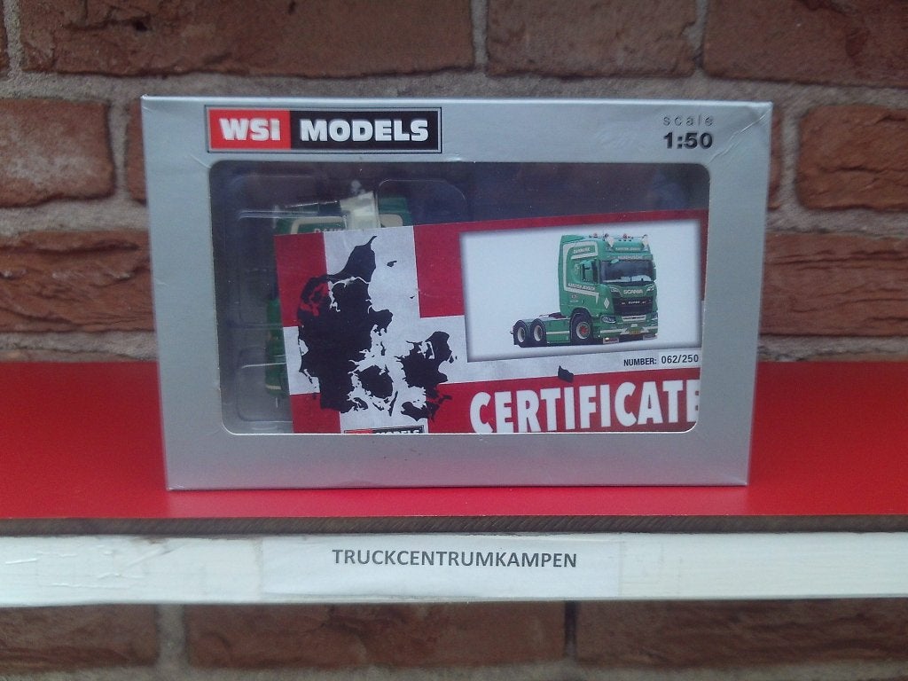 WSI  Scania  R  Highline  van  Karsten  Jensen., Ophalen of Verzenden, Nieuw, Bus of Vrachtwagen, Wsi