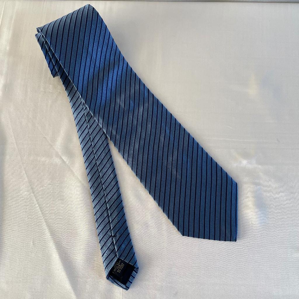 Banana Republic stropdas blauw – 100% zijde – Made in Italy, Effen, Blauw, Ophalen of Verzenden, Zo goed als nieuw