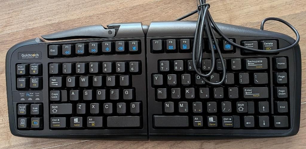 Toetsenbord, Computers en Software, Toetsenborden, Ergonomisch, Nieuw, Ophalen of Verzenden, Qwerty