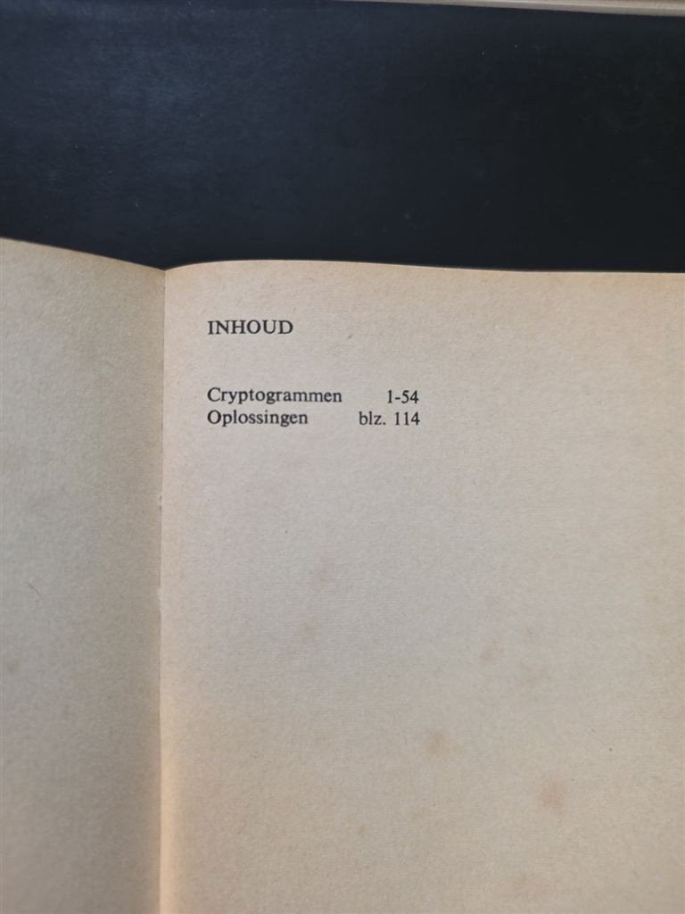 Mini + Maxi Cryptogrammen — Puzzelboek Prisma 1504, Ophalen of Verzenden, Gelezen, Overige onderwerpen