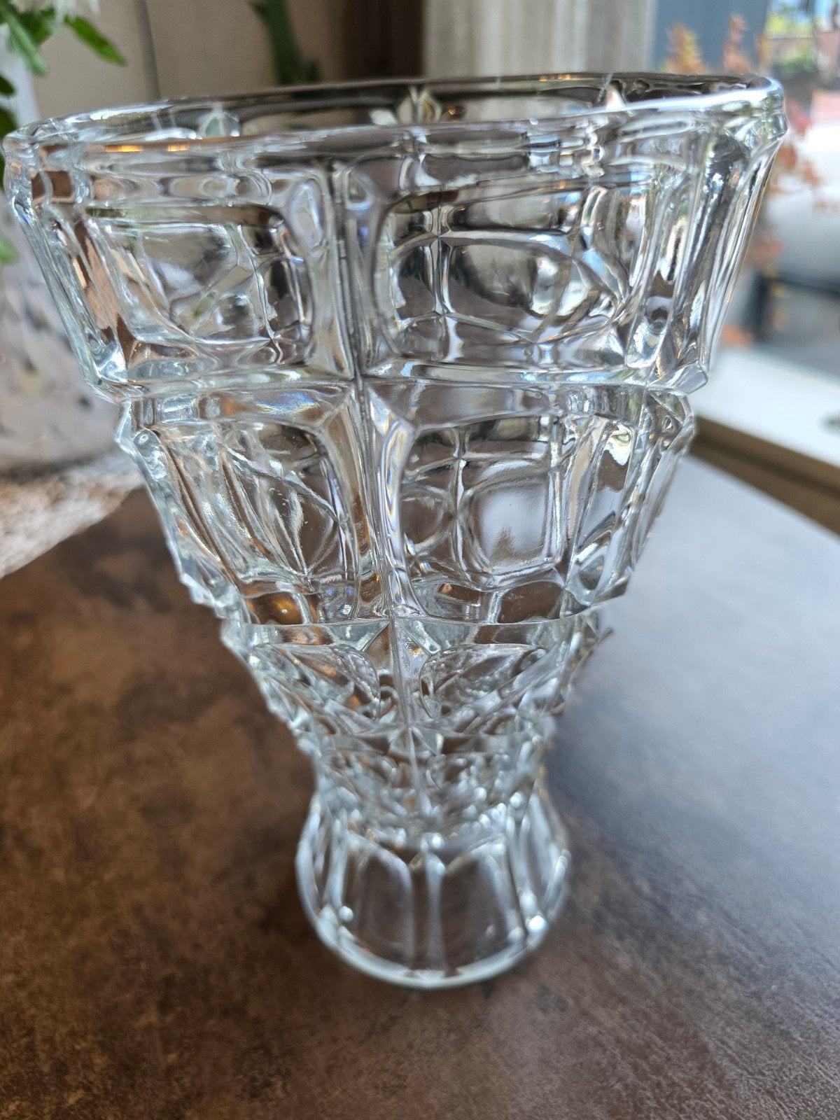 Vintage design vaas – Sklo Union stijl (25 cm) – Kersttip!, Ophalen of Verzenden