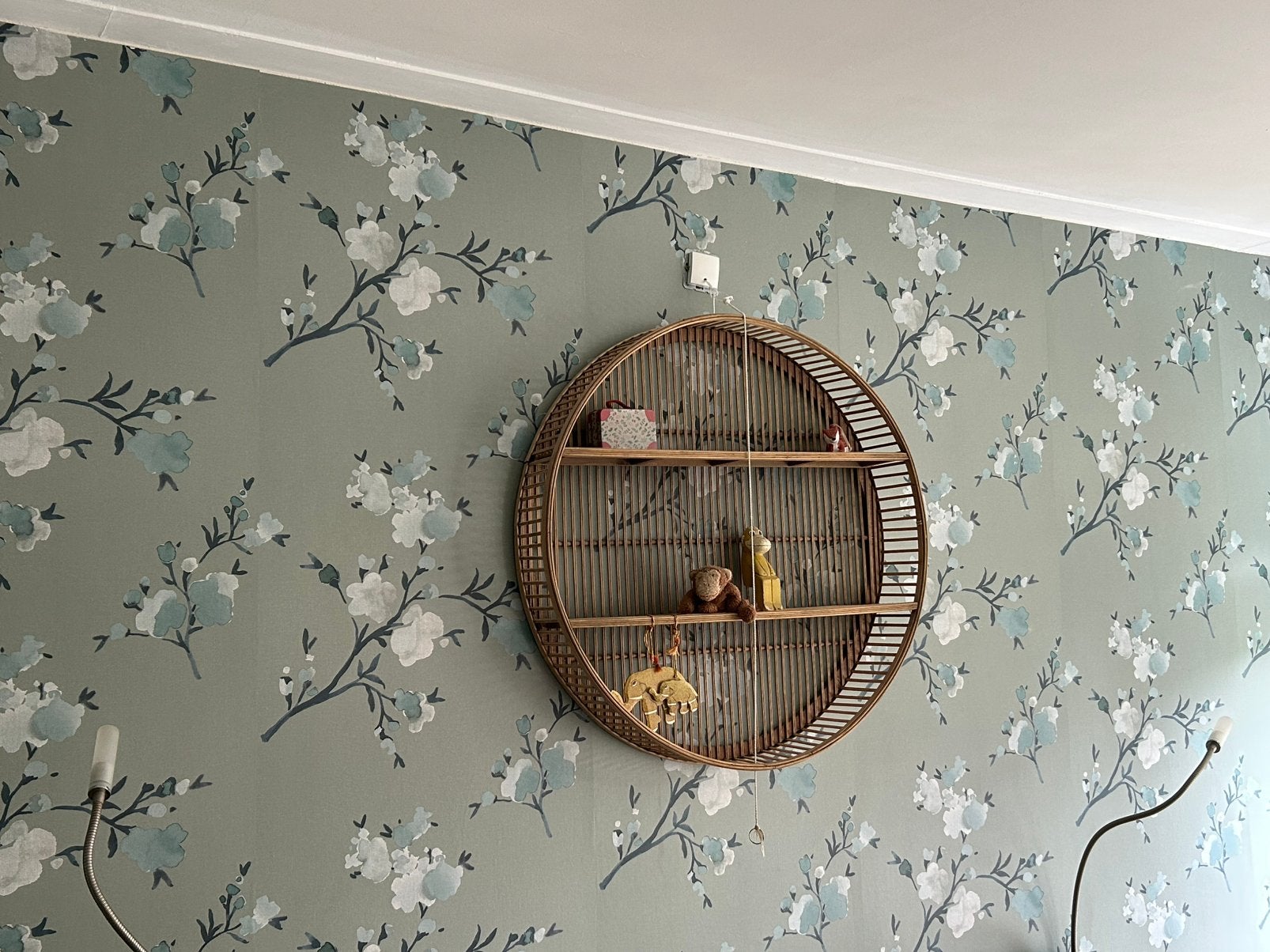 Super gaaf behang magnolia, Ophalen