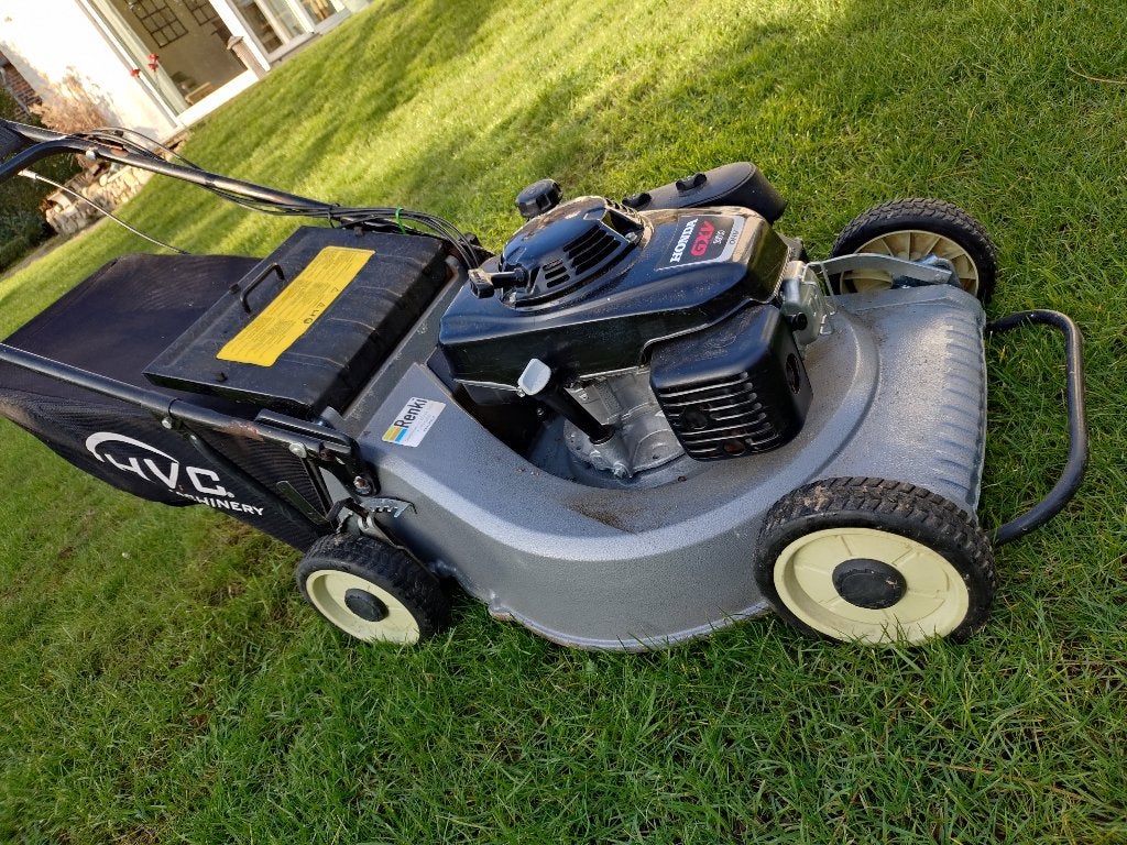 Grasmaaier, Cirkelmaaier, Gebruikt, Benzine-grasmaaier, 50 cm of meer