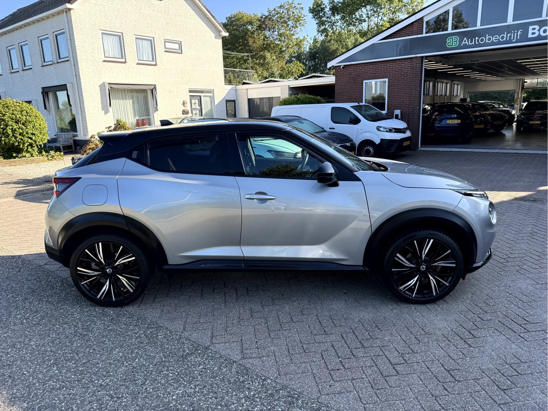 Nissan Juke 1.0 DIG-T N-Design Leer, 360camera, App Connect, Auto's, Voorwielaandrijving, Dealer onderhouden, Automatische klimaatregeling