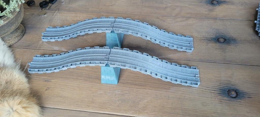 Thomas de Trein|Take-n-Play Uitbreidingsset: 2 Bruggen, Ophalen of Verzenden, Zo goed als nieuw