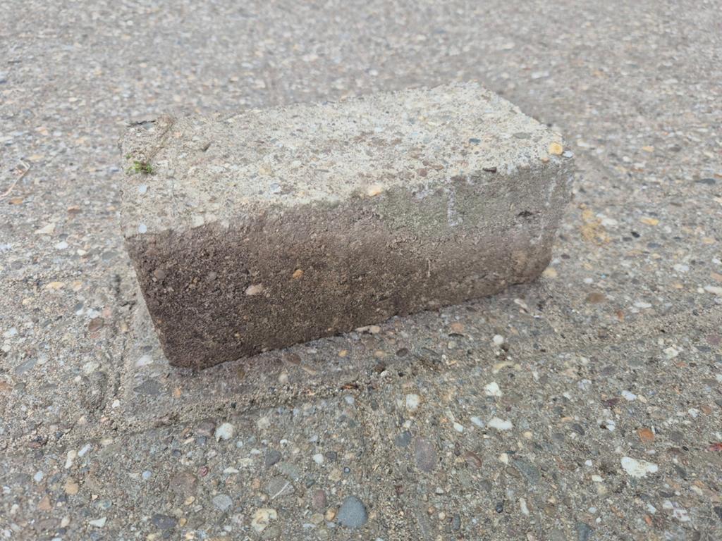 Beton klinkers, Tuin en Terras, Ophalen, Gebruikt, Minder dan 100 cm, Minder dan 25 cm