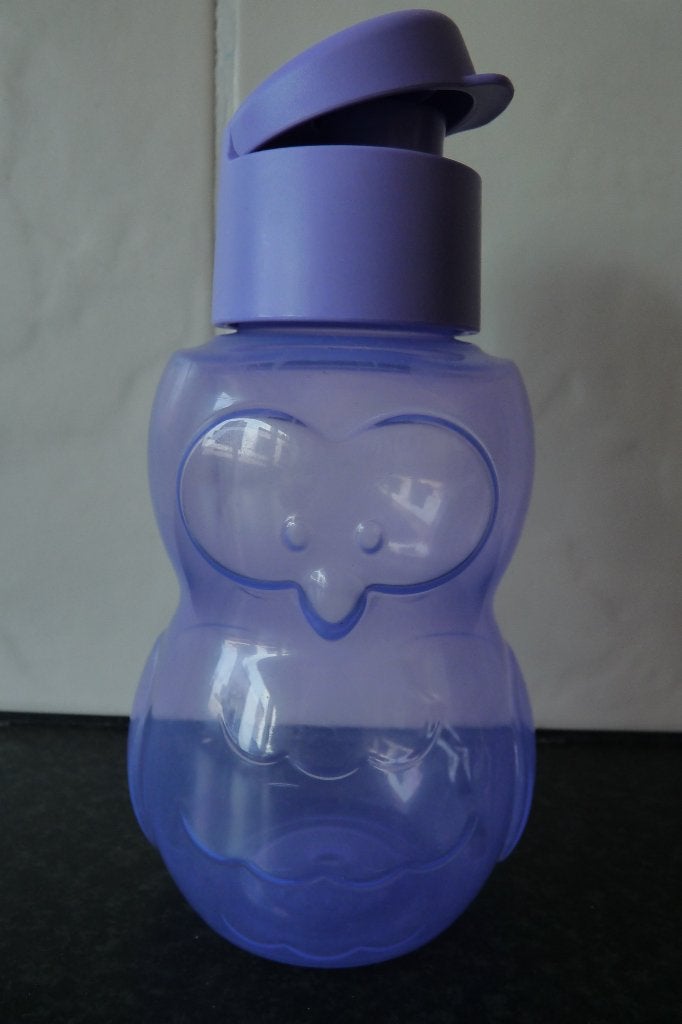 nieuw Tupperware eco fles uil, Ophalen of Verzenden, Nieuw, Paars, Overige typen