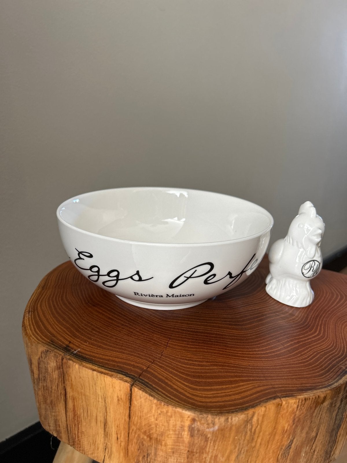 Riviera Maison Eggs Perfect schaal met kipje, Huis en Inrichting, Keuken | Servies, Ophalen, Zo goed als nieuw, Overige merken