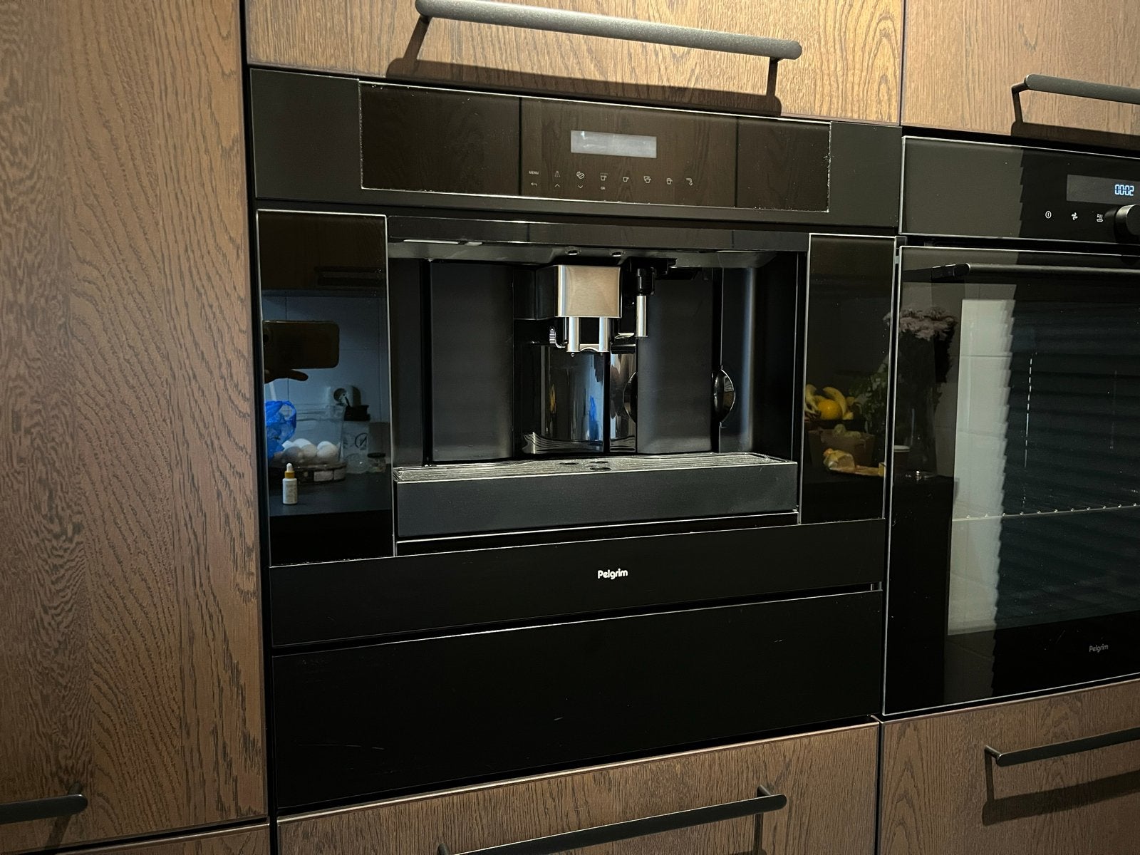 Inbouw Koffiemachine + lade - Pelgrim, Witgoed en Apparatuur, Ophalen, Gebruikt, 10 kopjes of meer, Koffiemachine