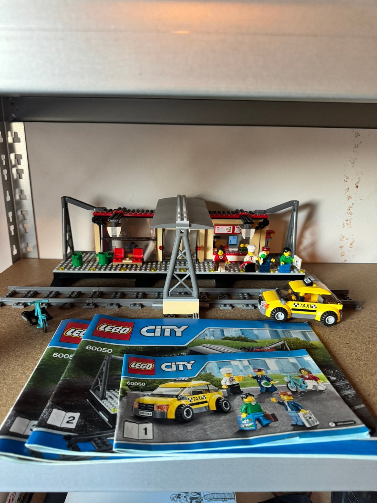 Lego City Treinstation (60050) Station Trein, City, Lego, Ophalen of Verzenden, Zo goed als nieuw