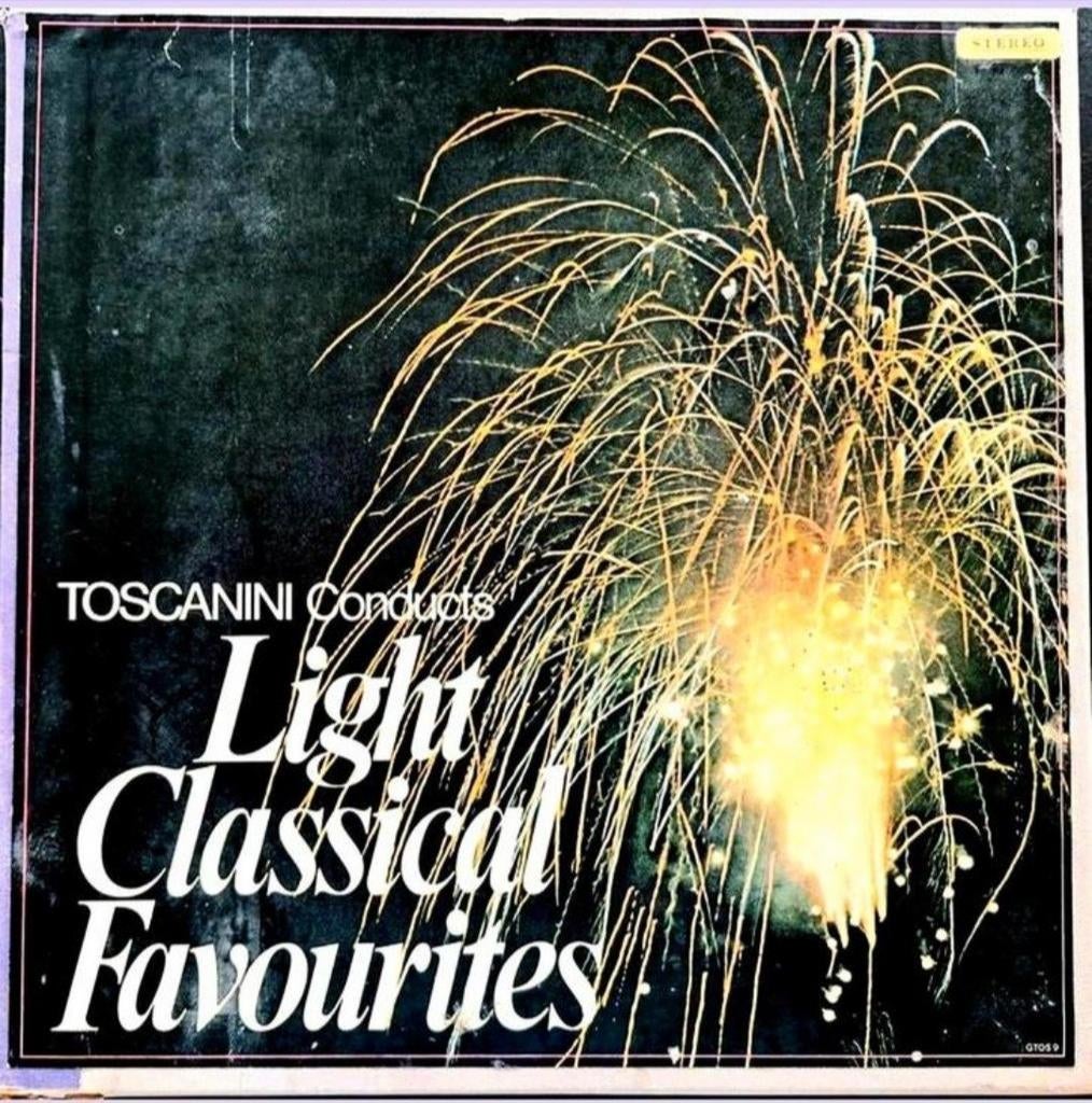 10-LP/BOX  TOSCANINI Conducts Light Classical Favourites, Overige formaten, Overige typen, Ophalen of Verzenden, Zo goed als nieuw