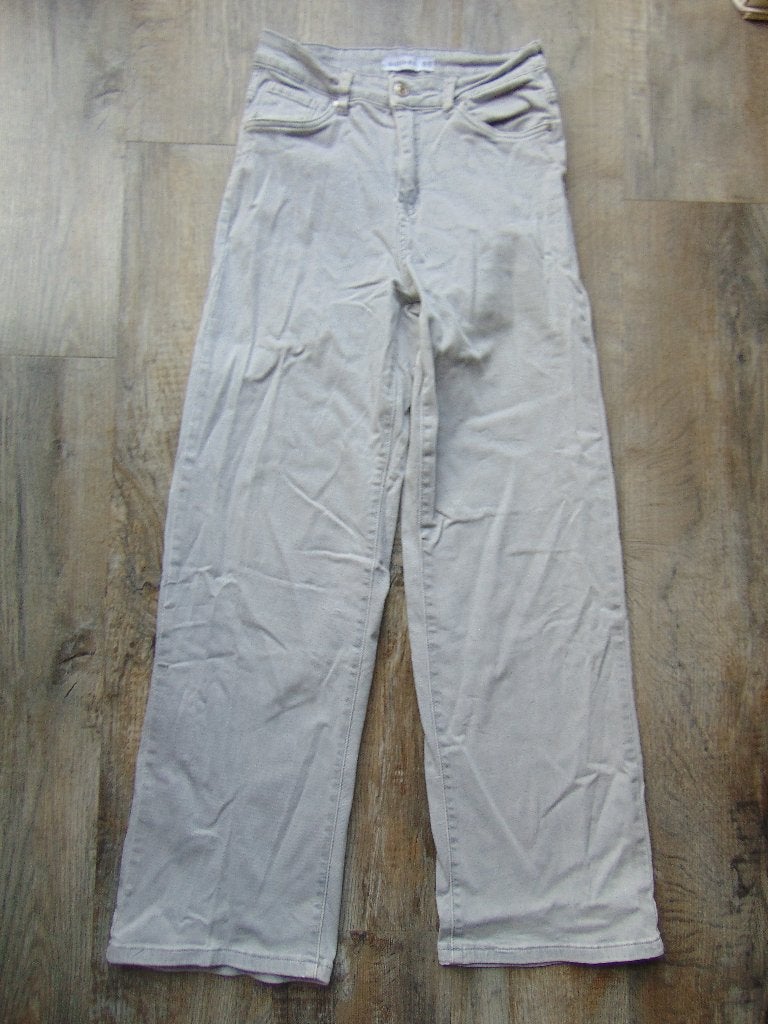 Lange broek grijs spijkerbroek maat 38 Goodies wide leg, Kleding | Dames, Ophalen of Verzenden, Zo goed als nieuw, W30 - W32 (confectie 38/40)
