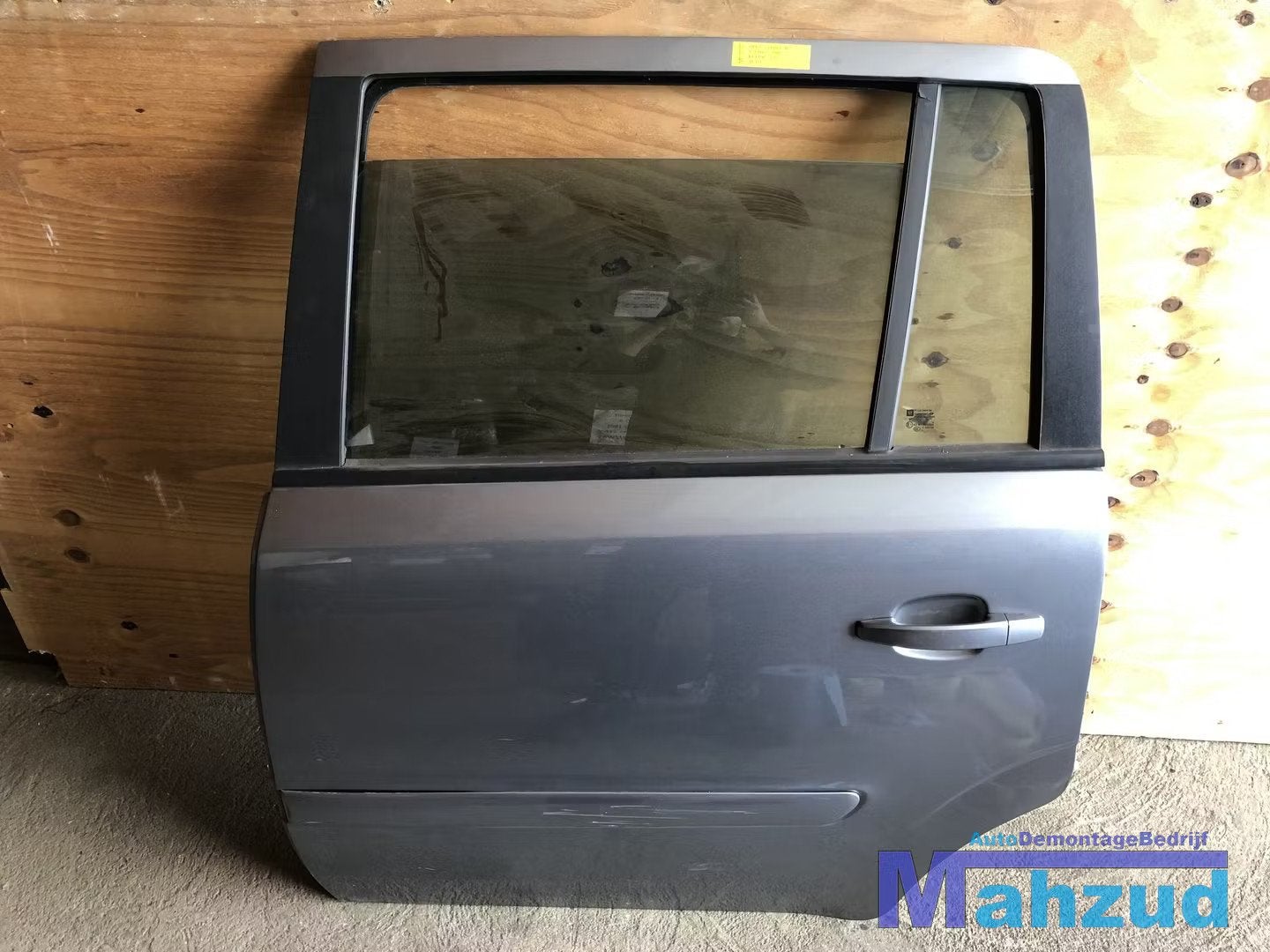 OPEL ZAFIRA B Grijs Z163 Links linker achter deur portier, Gebruikt, Deur, Opel Automobile GmbH, Ophalen of Verzenden