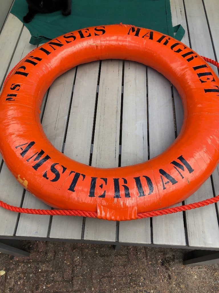 Reddingsboei MS Prinses Margriet Amsterdam, Ophalen, Zo goed als nieuw, Motorboot of Zeilboot, Overige typen