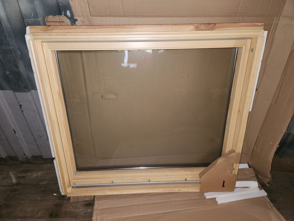 86 - Velux dakraam, kiepraam, Ophalen, 80 tot 120 cm, Nieuw, 120 tot 160 cm