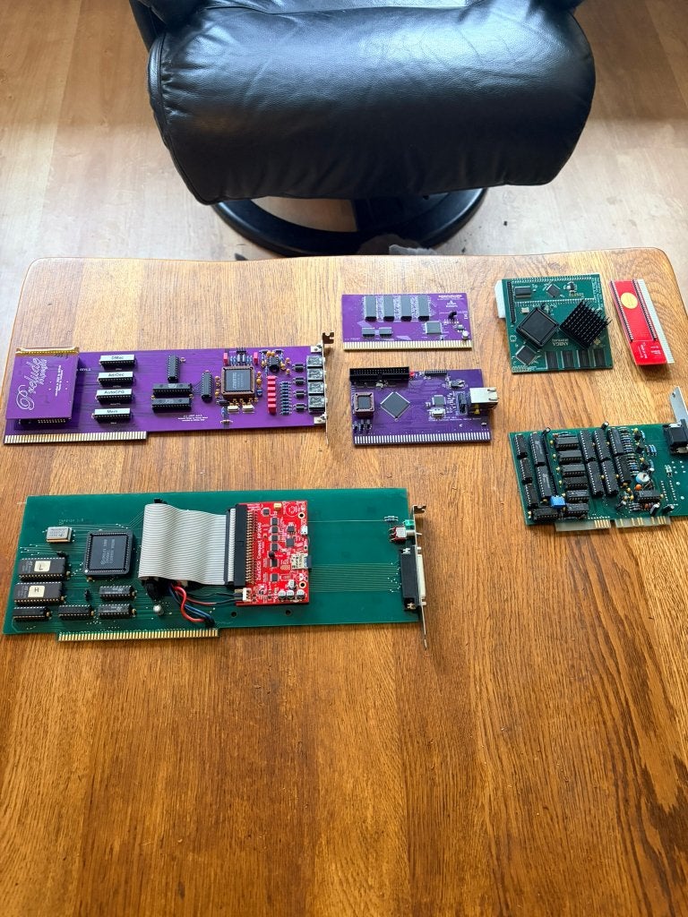Diverse Amiga Zorro Kaarten, Ophalen of Verzenden, Commodore Amiga