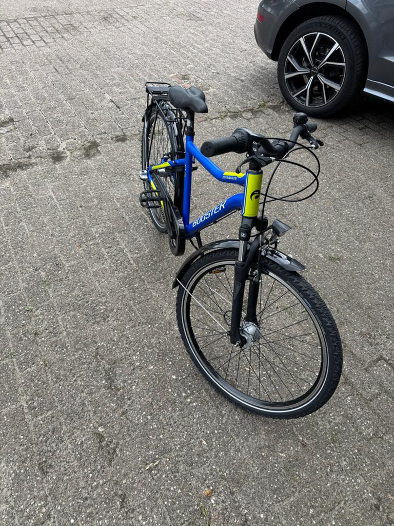 Batavus Booster Jongensfiets - Blauwielmaat 26 inch, Ophalen, Batavus, Velgrem, Versnellingen