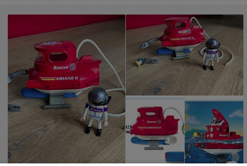 Playmobil Ariane II, Gebruikt, Complete set, Ophalen of Verzenden, Boot/Schip