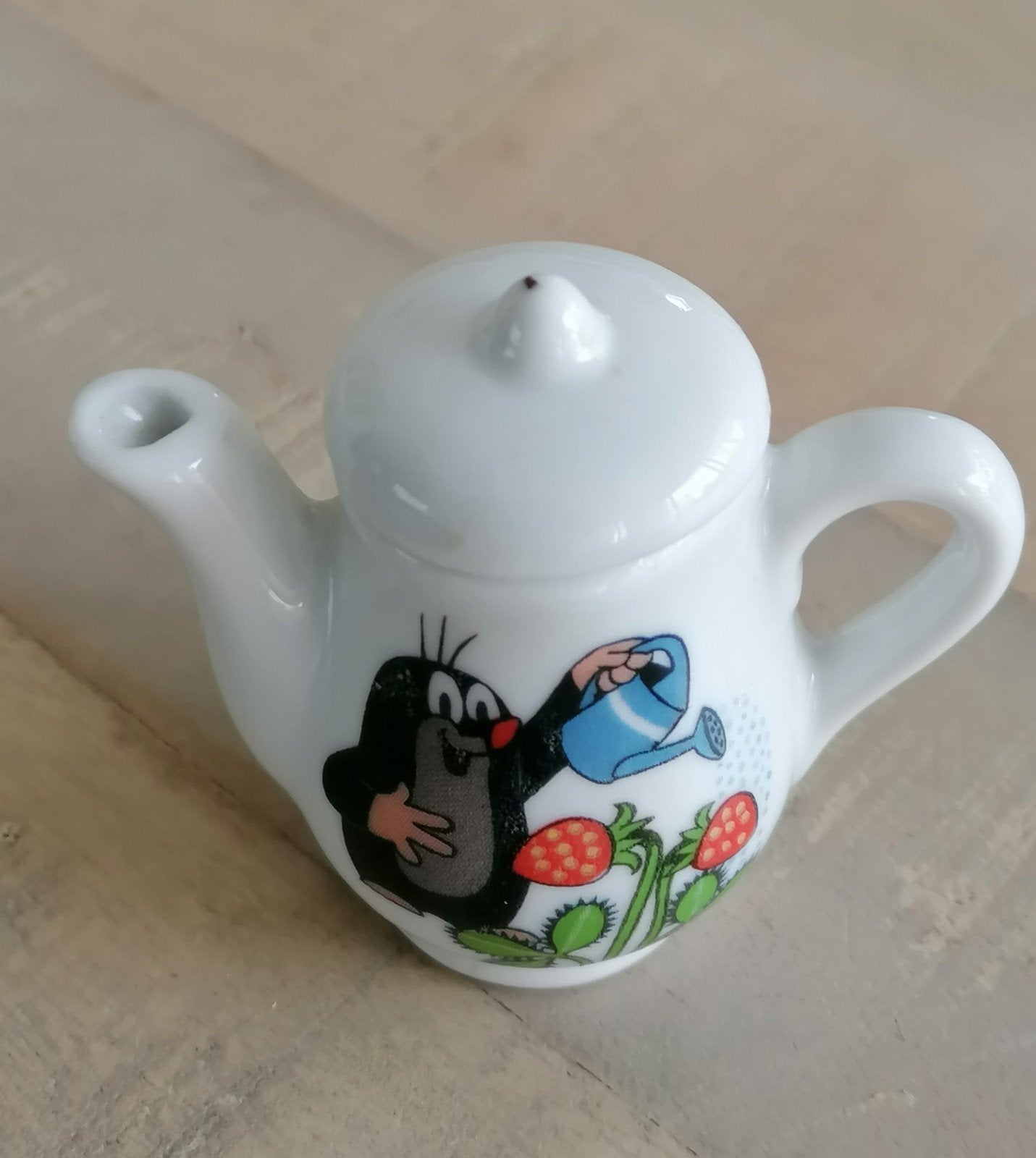 Kleine Molletje theepotje - Igel - Made in Germany, Ophalen of Verzenden